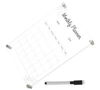 Homoyoyo Hanging Acrylic Board Planning Board 35x20x5inch Chic Decorative Environmental Protection Light Weight for Restaurant and Shop