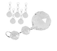 Homoyoyo Hanging Crystal Pendant Light Pendant Home Decor Crystal Chandelier Wedding Decor