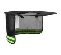 Homoyoyo Hard Hat Sun Visor Cap with Full Brim and Mesh Neck Shield for Construction Sites, High Visibility Safety Accessory with Secure Fit, Polyester and Steel Material for Outdoor Work