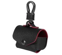 Homoyoyo Headset Protector Leather Case with Precise Charging Cut-Out Anti-Lost Buckle for Wireless Earbuds Suitable for Travel and Daily Carry