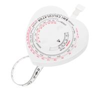 Homoyoyo Heart-Shaped BMI Measuring Tape 1.5M Soft Body Measurement Tape for Waist Portable Retractable for Fitness and Health Tracking