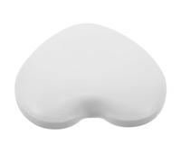 Homoyoyo Heart Shaped Nail Arm Rest Memory Hand Cushion Ergonomic Elbow Support for Manicure Tattoo Hand Care Portable Lightweight Soft Pillow for Nail Tech Professionals