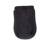 Homoyoyo Heat Resistant Foldable Hair Dryer Sponge Cover Black Diffuser for Salon and Travel Elastic Band for Easy Use and Heat Damage Prevention