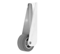 Homoyoyo Heavy Duty Sliding Door Pulley 4.5in with Sturdy Galvanized Material and Easy Installation for Wooden Doors Wardrobes Silent Operation