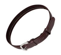 Homoyoyo Hidden Money Pocket Travel Belt with Theft Cashsafe Wallet for Men Stylish Brown PU Belt Hidden Zipper Compartment for Valuables and Money