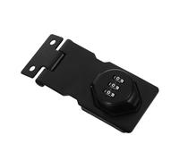 Homoyoyo High Security Mechanical Combination Cabinet Lock Metal Password Drawer Bolt Lock for Kitchen Refrigerator Anti-Theft Protection Easy Installation with Screws Matte Black Finish