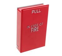 Homoyoyo High Sensitivity Fire Safety Alarm Switch Manual Emergency Button for Office School Hotel Mall Easy Installation Heat Resistant Durable Construction Home Manual Alarm