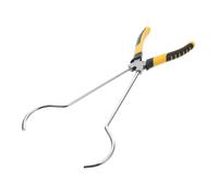 Homoyoyo High-Temperature Crucible Tongs Long Curved Pliers for Jewelry Making and Gold Melting Precise Metal Smelting Tool with Secure Grip for Lab and Studio Use
