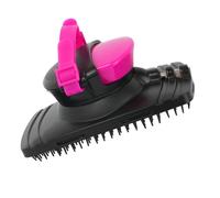 Homoyoyo Horse Care Brush Horse Cleaning Accessory ABS Massage Brush Blood Circulation Boost 18.20X10.60X8.00Cm Convenient to Hold for Large Animals Bathing and Grooming