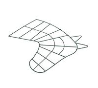 Homoyoyo Horse Head Shaped Iron Wreath Frame DIY Flower Arranging Rack for Home Decor Party Wreath Support with Smooth Surface Metal Ring for Creative Christmas and Seasonal Crafts