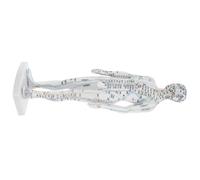 Homoyoyo Human Acupuncture Model Male Mannequin with Accurate Pressure Points and Meridians White Material Acupoint Training Model for Traditional Chinese Medicine Education and Clinical