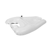 Homoyoyo Inflatable Portable Shampoo Basin for Elderly Pregnant Women and Bedridden Patients Large Comfortable Hair Washing Sink with Neck Support for Home Care and Long-Term Rest
