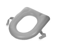 Homoyoyo Inflatable Toilet Seat Cushion Suction Cups PVC Raised Soft Bathroom Booster Pad Portable for Elderly Seniors Boys and Girls Indoor and Outdoor Use