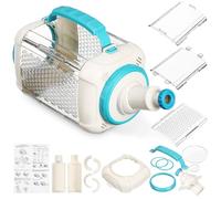 Homoyoyo Insect Observation Cage with High Magnification Viewer Blue-white Nature Exploration Box Bug Catching Kit for Science Learning