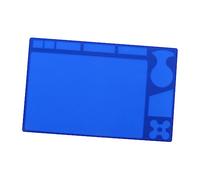 Homoyoyo Insulated Work Mat for Electronics Repair Heat-Resistant Silicone Non-Slip Surface for Soldering Station Random Style