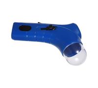 Homoyoyo Interactive Feeder with Dog Snack Trigger, Spring Loaded Launcher Sturdy Plastic Treat for Feeding and Training, Blue Automatic Snack Ejector Puppy Pet Suitable for Indoor