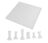 Homoyoyo International Chess Silicone Mold DIY Epoxy Crystal Casting Mold Board for Handmade Crafts Safe Flexible Simple Design