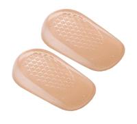 Homoyoyo Invisible Height Increase Insoles Soft Elastic Silicone Gel Heel Lift Inserts for Men Women Comfortable Shoe Pads Boost Height Discreet Shoe Inserts for Daily Wear