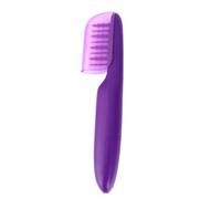 Homoyoyo Knot Electric Styling Comb with Multi Frequency Vibration Massage Portable Rechargeable Hairdressing Tool for Home and Salon Use Scalp Relaxation Purple