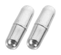 Homoyoyo Laboratory Magnetic Stirrers 2Pcs High Temperature Resistant Stirring Rods Magnetic Hot Plate Stir Bar for Scientific Use