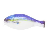 Homoyoyo Large Capacity Funny Fish Pencil Bag Fish Shaped Pencil Pouch Waterproof Stationery Organizer for School Office Supplies for Students Artists