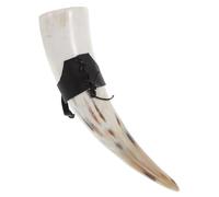 Homoyoyo Large Capacity Viking Horn Drinking Mug Ox Horn Wine Cup Retro Medieval Style Coffee Cup for Beer and Mead with Unique Vintage Design