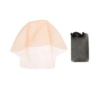 Homoyoyo Latex Bald Head Cap Net Small Size Monk Wig Cap Realistic Bald Head Hat for Halloween Party Cosplay Adults