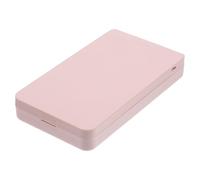 Homoyoyo LED False Eyelash Storage Box with Bright LED Mirror Rose Gold Lash Organizer Case for Travel and Vanity Protective Eyelash Holder to Keep Lashes Dust and Intact