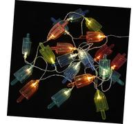 Homoyoyo LED Ice Cream String Lights Battery Operated Indoor Outdoor Festival Decor Party Pendant Lamp for Garden Backyard Home Shop Office Celebration Gift