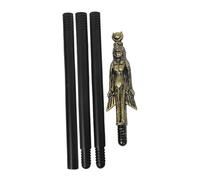 Homoyoyo Lightweight Egyptian Pharaoh Staff Prop for Halloween Costume Comfortable Scepter Wand for Cosplay Party Dress Up Accessory and Easy to Hold for Dance Performance and Decoration