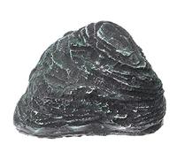 Homoyoyo Lightweight Resin Stone Aquarium Decoration Faux Moss Floating Stone Ornament for Fish Tanks and Turtle Habitats Safe for Freshwater and Environments