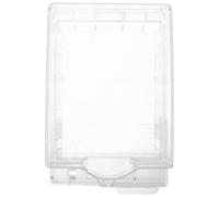 Homoyoyo Lockable Waterproof Socket Cover Box for 86 Type Switch and Wall Socket, Plastic Material, Safety Design, for Kitchen and Office Use, Protects Electrical Outlets