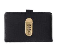 Homoyoyo Locking Password Savings Organizer with Crocodile PU Cover, Budget Binder for Money Management and Savings Challenges, Portable Financial Planner for Work and Home