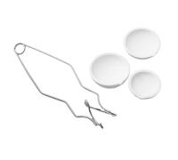 Homoyoyo Long Crucible Tong Melting Kit for Gold Casting Jewelry Melting Tool with Crucibles Laboratory Clamp for Pouring and Precious Metals