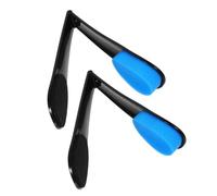 Homoyoyo Lotion Applicator Versatile Foldable 2pcs for Back with Plastic Handle and Sponge Head Sunscreen Cream Spreader Easy Self Application for Beach Trips and Outdoor Activities