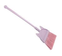 Homoyoyo Lovely Mini Broom Small Sweeping Brush Lightweight Childrens Cleaning for Home and School Parent Activity Safe PP Pet Material