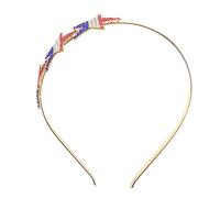 Homoyoyo Lovely Pentagram Star Shaped Independence Day Hairband Durable Party Headband for Women Flexible and Comfortable for Festivals and Celebrations Classic Patriotic Accessory