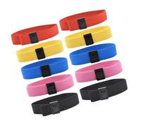 Homoyoyo Lunch Box Elastic Bands Nylon Material 10pcs with Sturdy Elasticity and Stretch Resilience for Meal Plan Containers and Notebooks for Organizing Items at Office or Outdoor Use