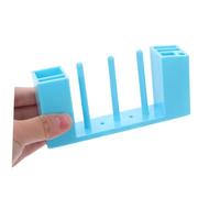 Homoyoyo Magnetic Bobbin Holder Plastic Thread Rack Organizer for Sewing Machines Compact Desktop Storage with Secure Magnetic Design for Bobbins Scissors Tweezers and Screwdrivers
