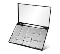 Homoyoyo Magnetic Eyeshadow Palette Organizer 366-slot Empty Makeup Tray with Iron Pan Holder Compatible with 2042 Magnetic Case for Cosmetic Storage and Eyeshadow Display