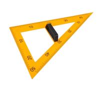Homoyoyo Magnetic Teaching Triangle Ruler High-Strength Plastic Geometry Protractor with Detachable Handle for Classroom Math Lessons and Teacher Demonstrations
