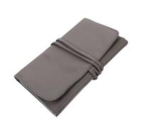 Homoyoyo Makeup Brush Rolling Pouch with Belt Strap Large Capacity Travel Organizer for Beauty Tools