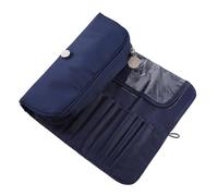 Homoyoyo Makeup Kit Brush Organizer Folding Rolling Bag for Travel Cosmetic Brush Case Storage Pouch Multipurpose