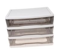 Homoyoyo Makeup Storage Box Cosmetic Case for Desktop Storage Drawers Makeup Display Cabinet Organizers for Cosmetics and Small Items