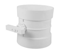 Homoyoyo Manual Backdraft Damper Valve for Airflow Regulation Extractor Fan Vent Damper Wind Volume Control for Ventilation Systems