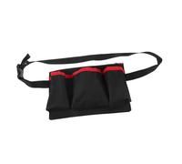 Homoyoyo Massage Oil Waist Bag Durable Bottle Holder Pouch for Massage Lotion Lightweight and Portable Red Small with Three Pockets