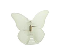 Homoyoyo Matte Butterfly Hair Claw Clip Plastic Jaw Clamp for Thick and Thin Hair Strong Non Slip Grip for Women and for Weddings and Daily Wear