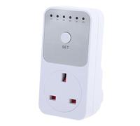 Homoyoyo Mechanical Outlet Timer Uk Plug Power Saving Feature and 6 Adjustable Timing Slots for Indoor Use Lights and Small Appliances