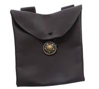 Homoyoyo Medieval Faux Leather Rider Fanny Pack Vintage Cosplay Bag Knight Belt Bag