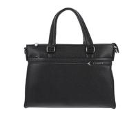 Homoyoyo Men's Business Briefcase with Comfortable Double Handle Pu Leather Laptop Bag Sturdy and Not Easy to Wear Portable and Stylish Storage Bag for Business Use for Men